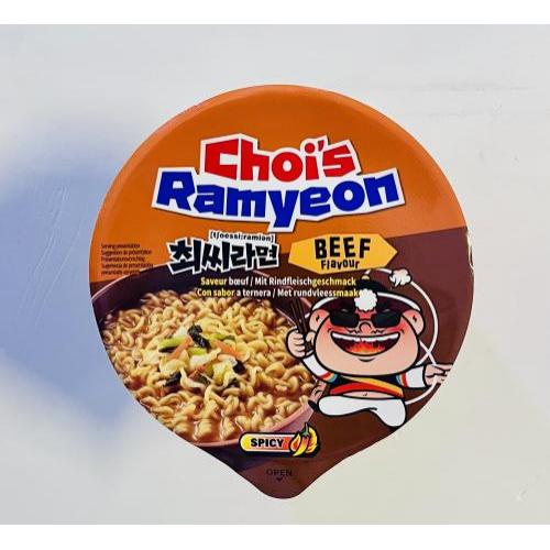 Sias Chois 韩国牛肉味方便面 107克