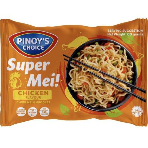 PINOY’S CHOICE Super Me! 菲律宾鸡肉味方便面 60克
