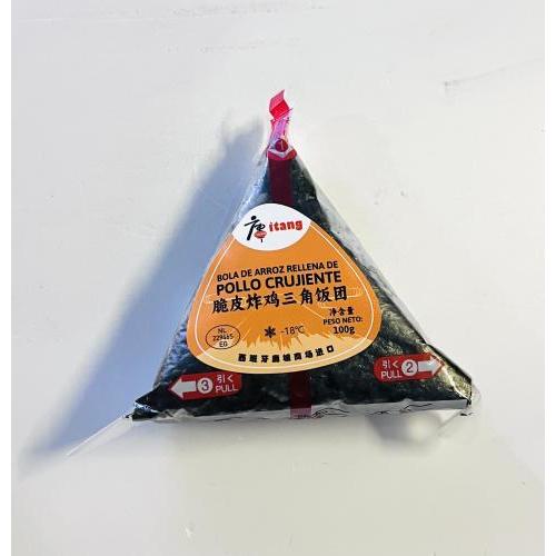 唐 脆皮炸鸡三角饭团 100克