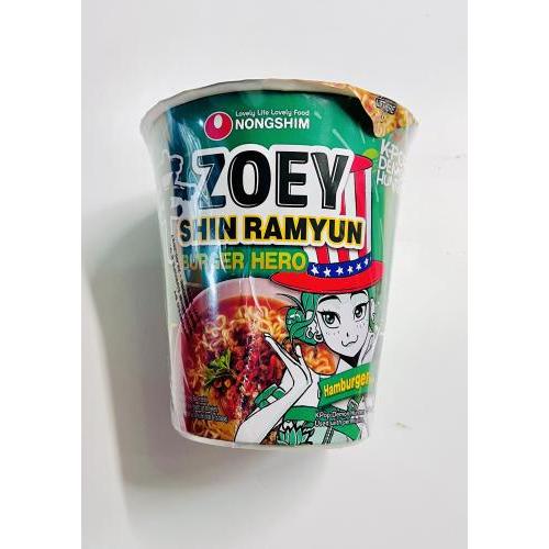 农心 韩国辛拉面 Zoey 汉堡味 68克