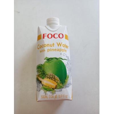 Foco 椰子水 菠萝味 500毫升