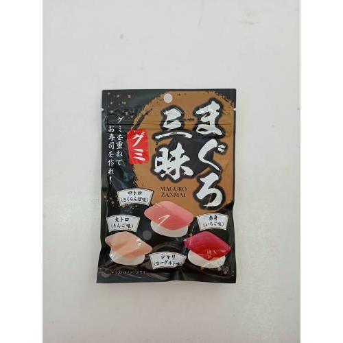 Creet 日本寿司口香糖 三种口味 60克