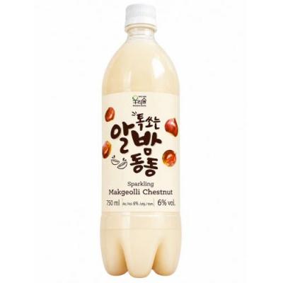 韩国 板栗味马格利酒 6% 750ML