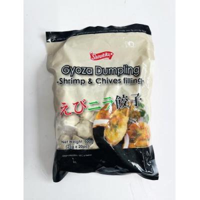 Shirakiku 虾仁韭菜饺子 500克